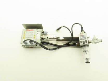 Rexroth LS04 Manifold Assembly Regulator & Digital Pressure Sensor