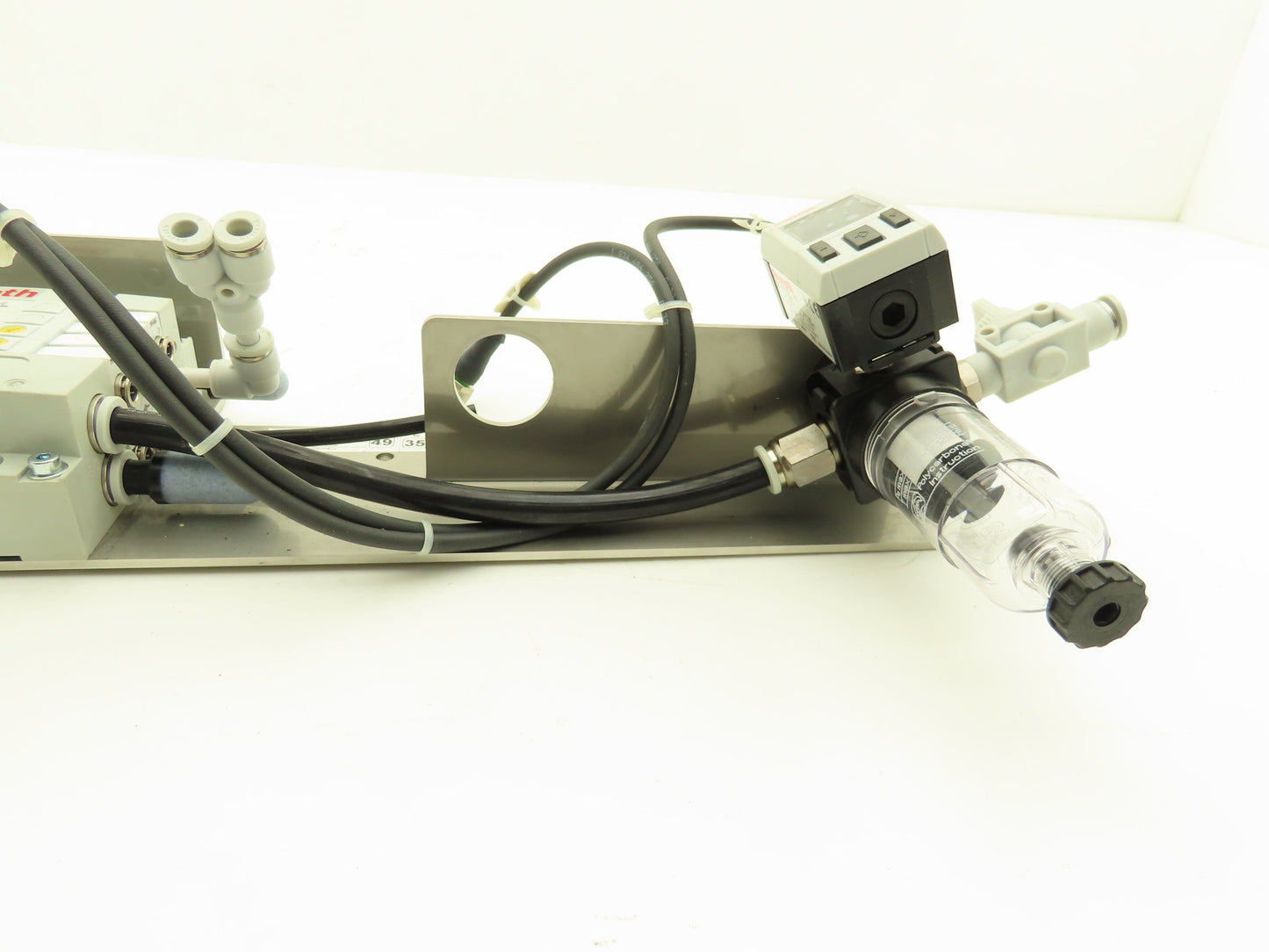 Rexroth LS04 Manifold Assembly Regulator & Digital Pressure Sensor