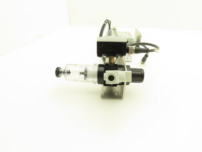 Rexroth LS04 Manifold Assembly Regulator & Digital Pressure Sensor
