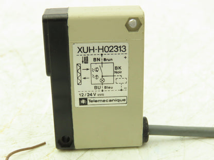 Telemecanique XUH-H02313 Photoelectric Sensor 12/24VDC