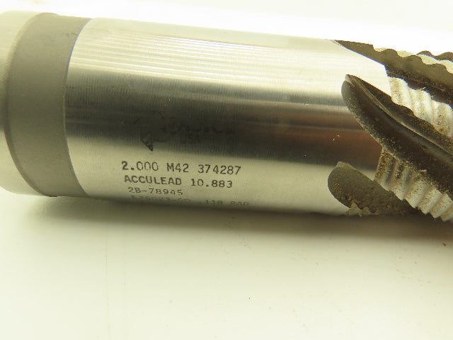 Fastcut USA 2B-78945 Rough End Mill 2" Shank M42 .118 Rad Acculead 10.883