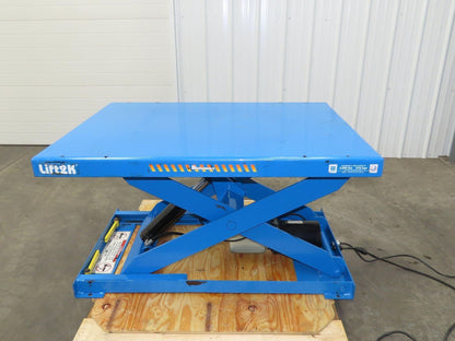 Bishamon Optimus Hydraulic Lift Table 2000lbs Lift2K 30" Travel 36x48" Top 1Ph