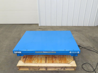 Bishamon Optimus Hydraulic Lift Table 2000lbs Lift2K 30" Travel 36x48" Top 1Ph