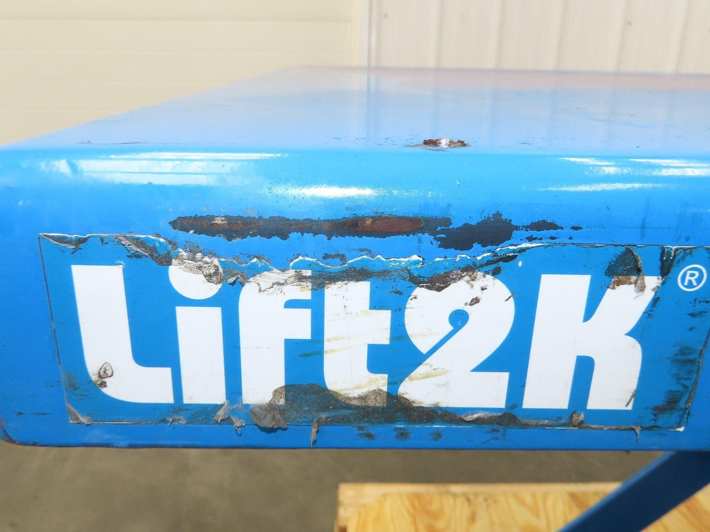 Bishamon Optimus Hydraulic Lift Table 2000lbs Lift2K 30" Travel 36x48" Top 1Ph