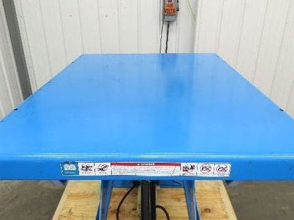 Bishamon Optimus Hydraulic Lift Table 2000lbs Lift2K 30" Travel 36x48" Top 1Ph