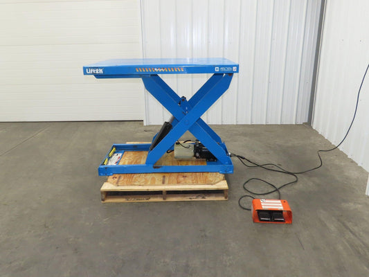 Bishamon Optimus Hydraulic Lift Table 2000lbs Lift2K 30" Travel 36x48" Top 1Ph