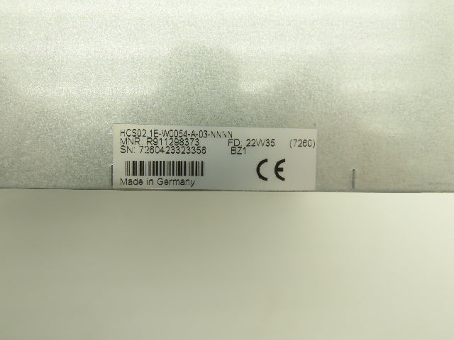 Rexroth HSC02.1E-W0054-A-03-NNNN Servo Drive Amplifier IndraDrive C