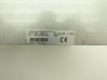 Rexroth HSC02.1E-W0054-A-03-NNNN Servo Drive Amplifier IndraDrive C