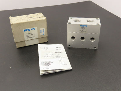Festo 4690 U102 LC-5/4-1/4 Pneumatic Valve Body Block 116psi