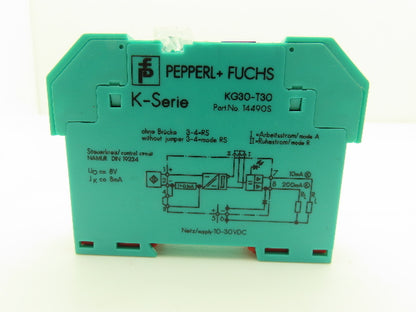 Pepperl Fuchs KG30-T30 Control Circuit Switching Amplifier