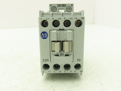 Allen Bradley 100-C09D10 Contactor 120v Coil 3-Pole 1NO 600VAC 25A 7.5Hp