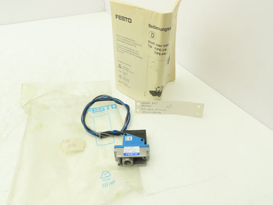 Festo 6484PE PE-1/8-1N-SW Pressure Switch 1/8"