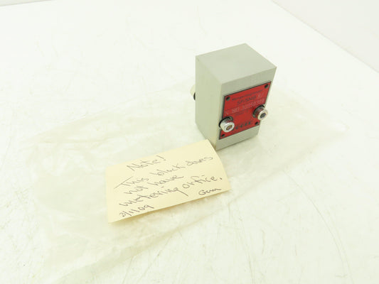 Vogel Mengenbegrenzer 24-1883-3005 SP/SMB8 Flow Limiter Block