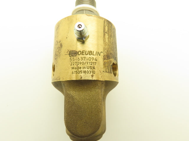 Deublin 55-637-094 Rotary Union 3/8"x3/8" NPT Forged Brass