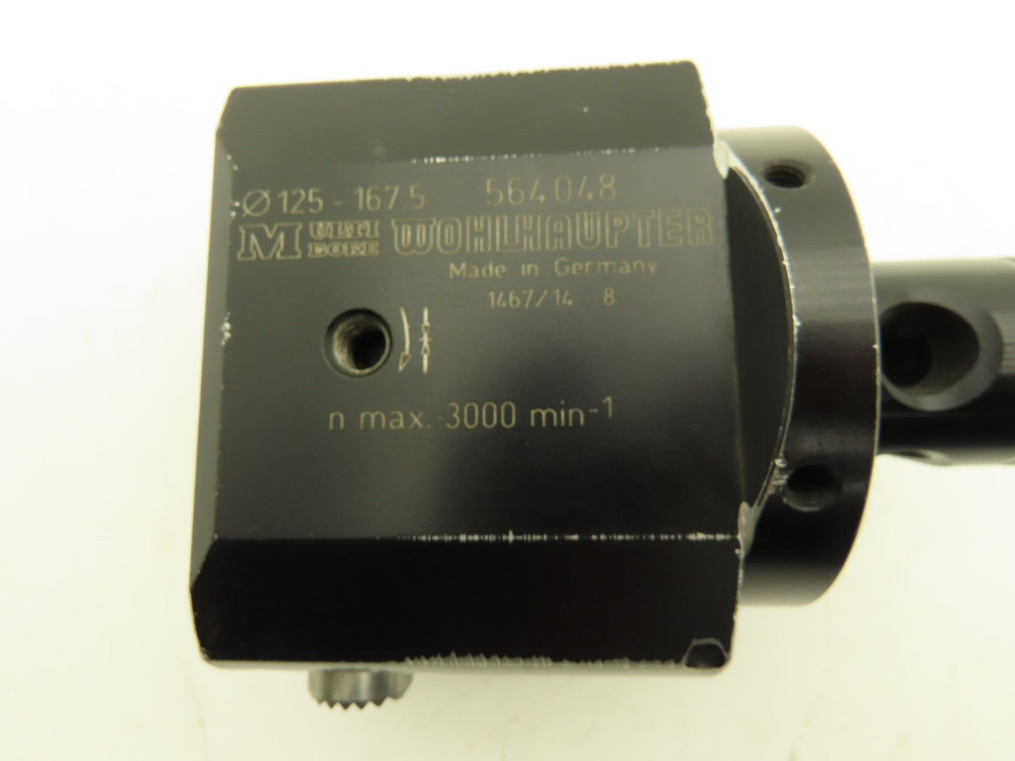 Wohlhaupter 564048 Precision Boring Tool Head DIGBAL, 125-167.5MM MVS80-36