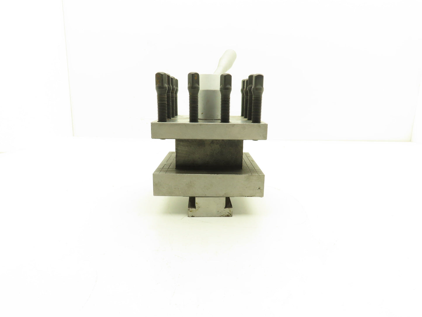 Lathe Milling Machine Tool Post Holder Hold Down 138mm X 138mm 12 Screw T-Slot