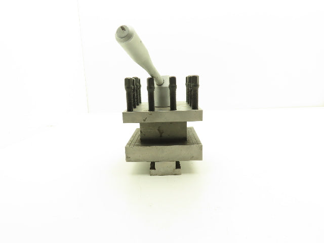 Lathe Milling Machine Tool Post Holder Hold Down 138mm X 138mm 12 Screw T-Slot
