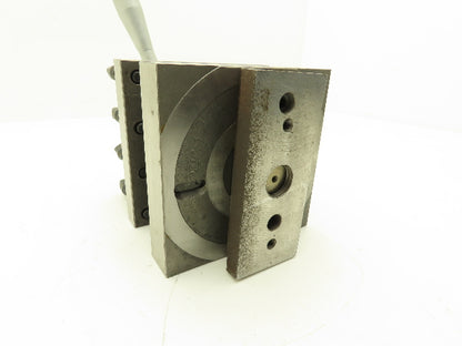 Lathe Milling Machine Tool Post Holder Hold Down 138mm X 138mm 12 Screw T-Slot