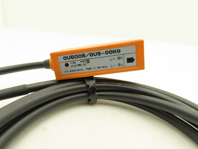 IFM Efector OU5005/OUS-OOKG Through-Beam Photoelectric Sensor 55vdc