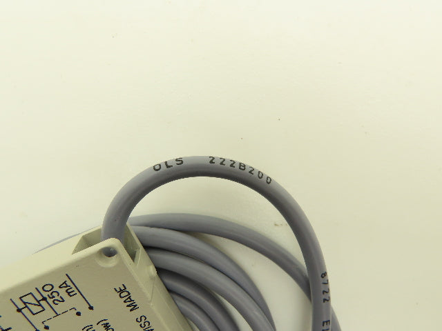 Elesta OLS 222 Through Beam Photoelectric sensor 7m Range 45vdc NPN