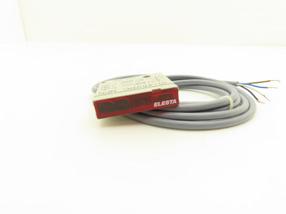 Elesta OLS 222 Through Beam Photoelectric sensor 7m Range 45vdc NPN