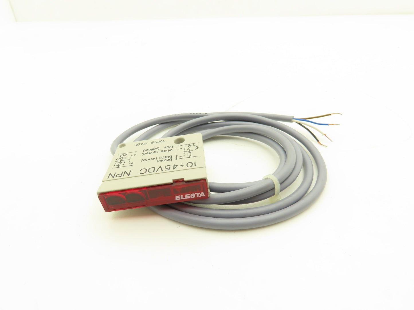 Elesta OLS 222 Through Beam Photoelectric sensor 7m Range 45vdc NPN