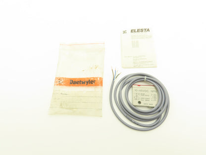 Elesta OLS 222 Through Beam Photoelectric sensor 7m Range 45vdc NPN
