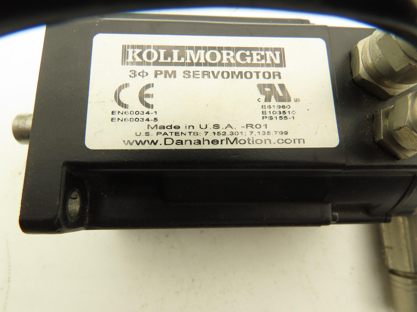 Kollmorgen AKM21E-ENCN2-00 Servo Motor .3kw 7000rpm 160VDC IP54 Class F