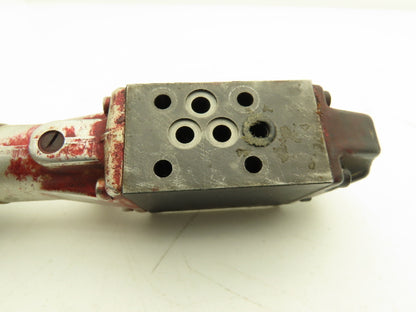 Rexroth HydroNorma 4WMD 5 N2.3/F Hydraulic Directional Valve Manual Rotary Knob