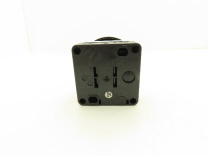 Moeller FAK-S/KC11/I Palm Switch NC Or NO Black Button 3.5" X 3.5" Door Opener