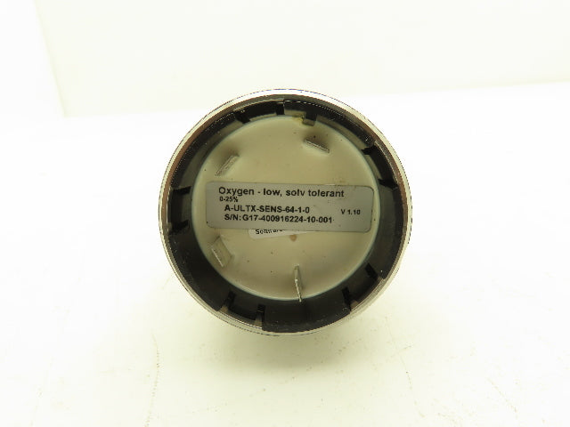 MSA A-ULTX-SENS-64-1-0 Low Solvent Tolerant Oxygen Sensor 316 Stainless 0-25%