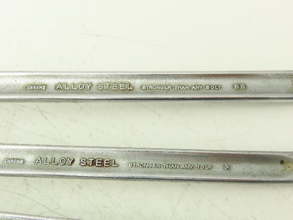 Stahlwille Stabil 20 22-11mm 12-Pt Deep Offset Box End Wrench Spanner Set of 4