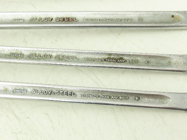 Stahlwille Stabil 20 22-11mm 12-Pt Deep Offset Box End Wrench Spanner Set of 4