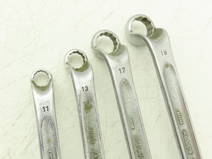 Stahlwille Stabil 20 22-11mm 12-Pt Deep Offset Box End Wrench Spanner Set of 4