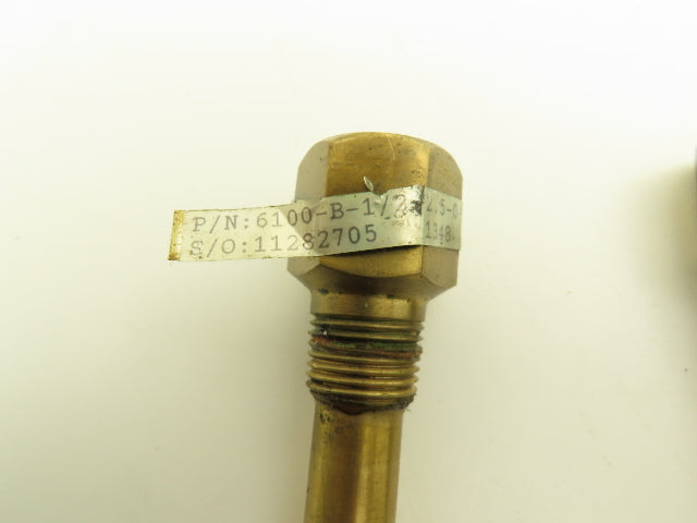 Thermo-Couple Products Co. 6100-B-1/2-2.5-0-0-999 Thermo Coupler Lot of 6