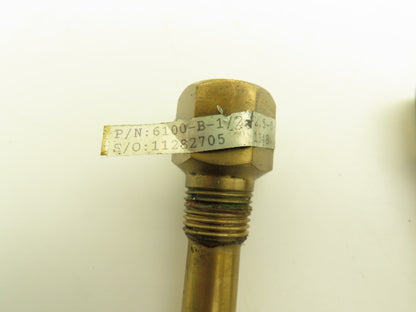 Thermo-Couple Products Co. 6100-B-1/2-2.5-0-0-999 Thermo Coupler Lot of 6