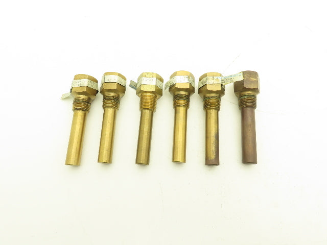 Thermo-Couple Products Co. 6100-B-1/2-2.5-0-0-999 Thermo Coupler Lot of 6