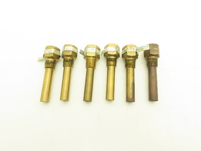 Thermo-Couple Products Co. 6100-B-1/2-2.5-0-0-999 Thermo Coupler Lot of 6