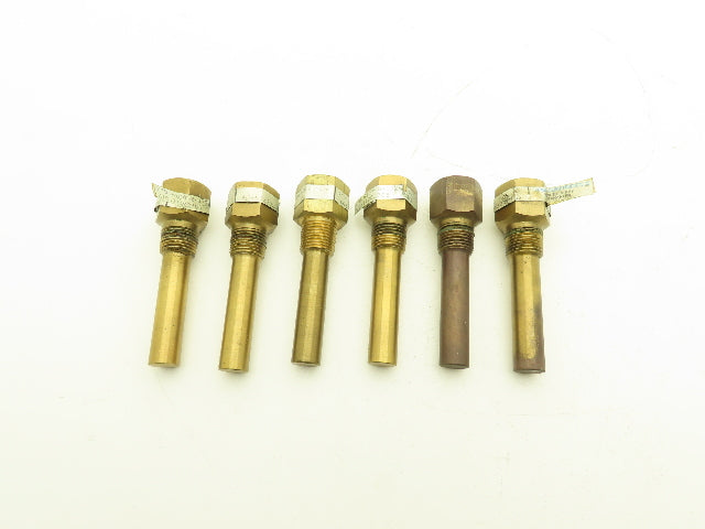 Thermo-Couple Products Co. 6100-B-1/2-2.5-0-0-999 Thermo Coupler Lot of 6