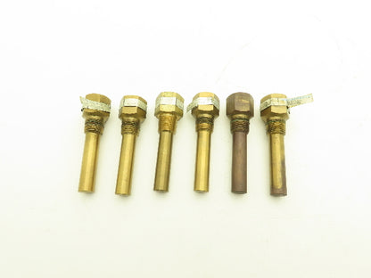 Thermo-Couple Products Co. 6100-B-1/2-2.5-0-0-999 Thermo Coupler Lot of 6