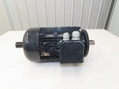Unitec SKg 100L-8B AC Double Shaft Motor 1.74Hp 860rpm 460Y 3ph 100L TEFC