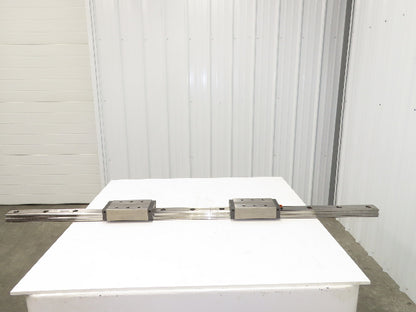 THK SVR 65LR Linear Bearing 2-Block Guide Rail 65mm x 1880mm 74"L