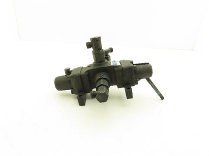 Langen VH1R12 Manual Hydraulic Directional Valve 3-Pos Lever