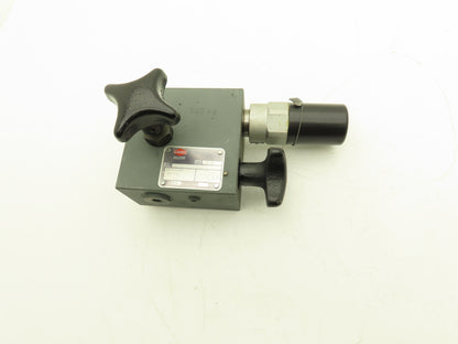 Herion BSP Hydraulic Directional Valve Block Cartridge Relief TUEV.SV.90-527