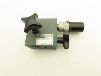 Herion BSP Hydraulic Directional Valve Block Cartridge Relief TUEV.SV.90-527