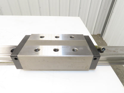 THK SVR 65LR Linear Bearing 2-Block Guide Rail 65mm x 1526mm 60"L