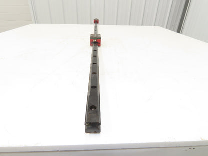 Hiwin HGH25 Linear Bearing 2-Block Guide Rail 25mm x 1670mm 65-3/4"L