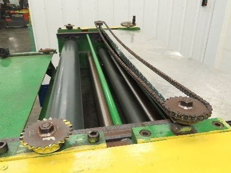 Sheet Metal Rollformer Straightener 3 Stand 49" Wide 3Hp 230/460V 3Ph
