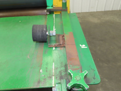 Sheet Metal Rollformer Straightener 3 Stand 49" Wide 3Hp 230/460V 3Ph