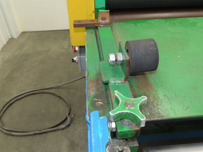 Sheet Metal Rollformer Straightener 3 Stand 49" Wide 3Hp 230/460V 3Ph